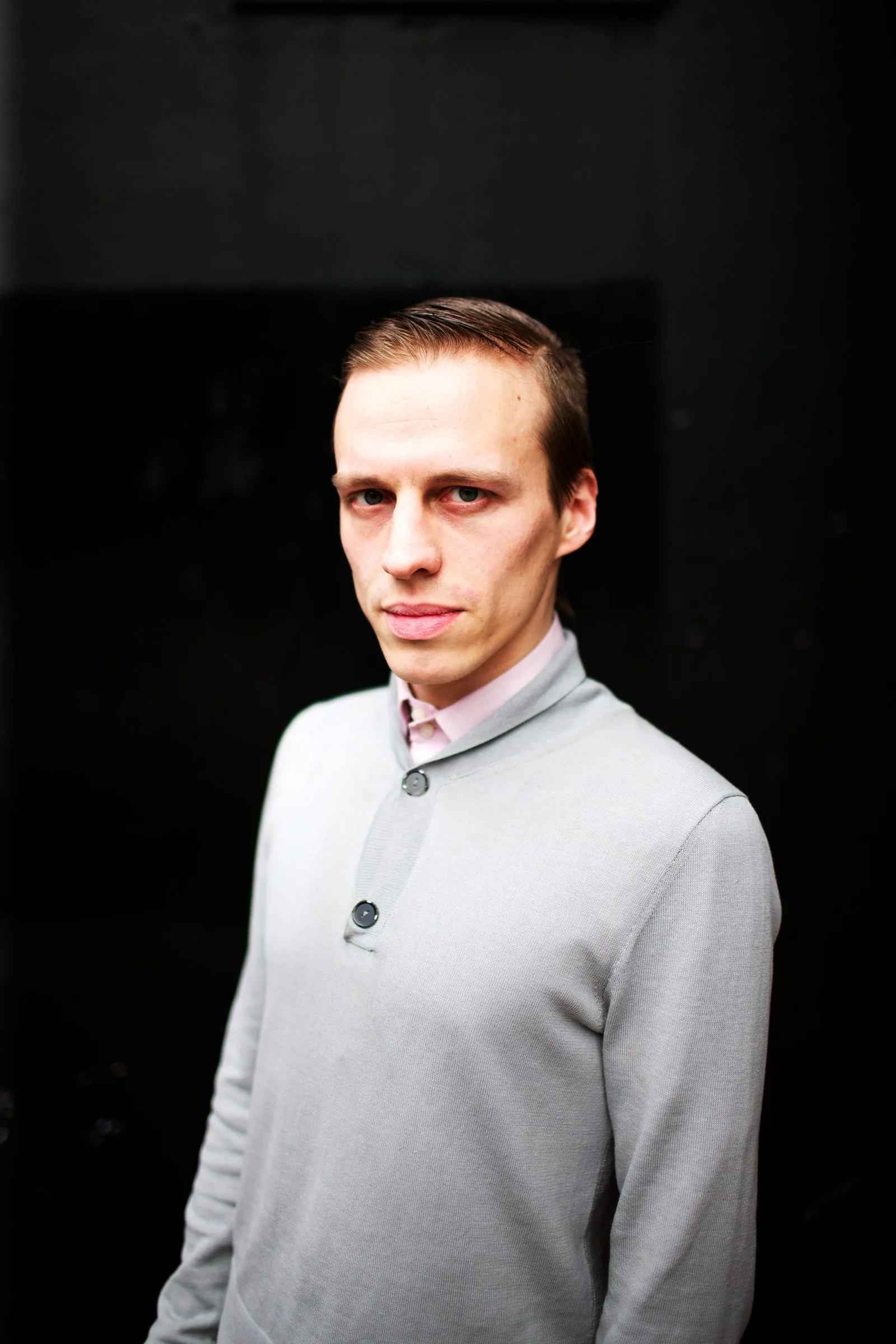 Portrait de Xavier Brisoux, Vitrine d'Or de la première édition, photographié en avril 2011.
