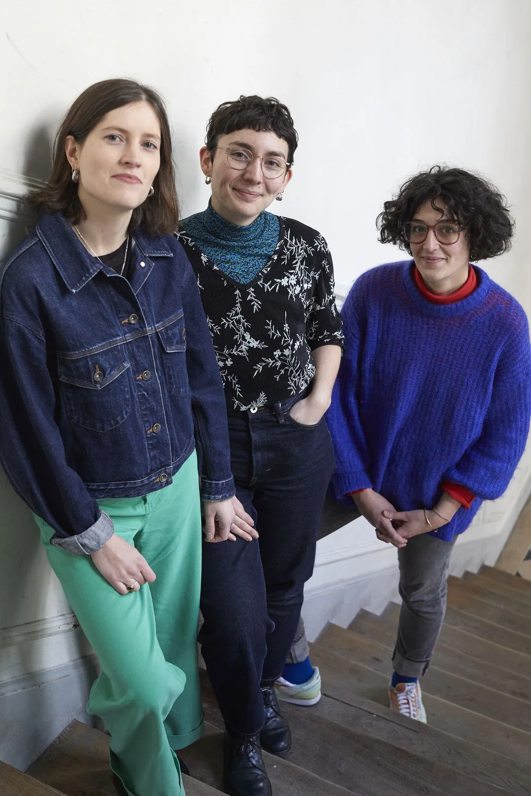 Portrait du collectif Maak & Transmettre, les trois designers du projet SABLON.