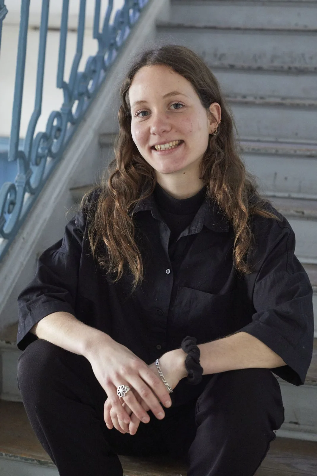 Portrait de Noémie Vinchon, designer du projet UNITÉS TEXTILES.